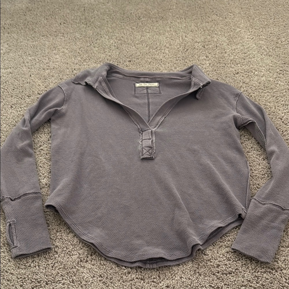 Free People Long Sleeve Top